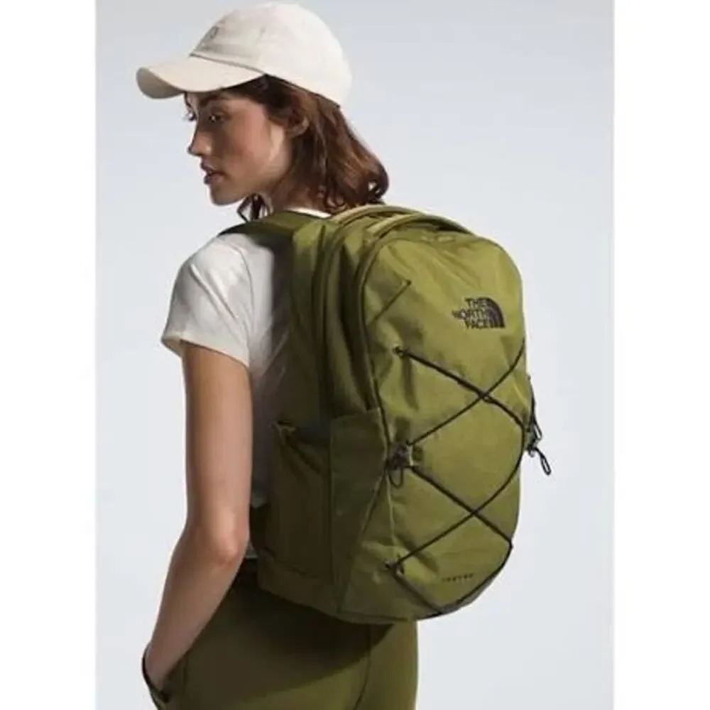 The North Face Jester Backpack Everyday Laptop Forest Olive Light Heather OS